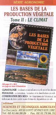 Les Bases de la Production V�g�tale : Tome 2